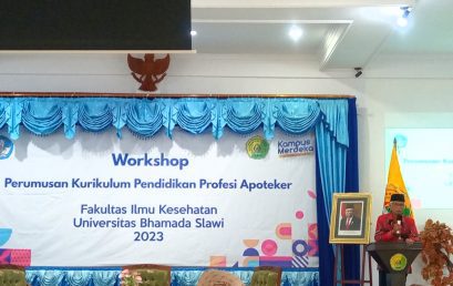 Prodi Farmasi Universitas Bhamada Slawi adakan Workshop “Perumusan Kurikulum Pendidikan Profesi Apoteker”