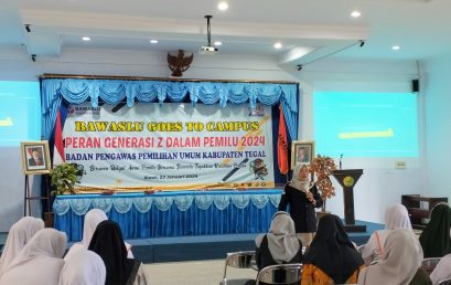 BAWASLU GOES TO CAMPUS DI UNIVERSITAS BHAMADA SLAWI