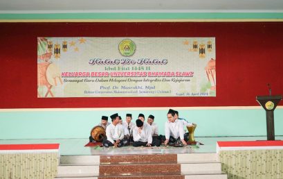 Halal Bi Halal Keluarga Besar Universitas Bhamada Slawi 2024 “Semangat Baru Dalam Melayani dengan Integritas dan Kejujuran”