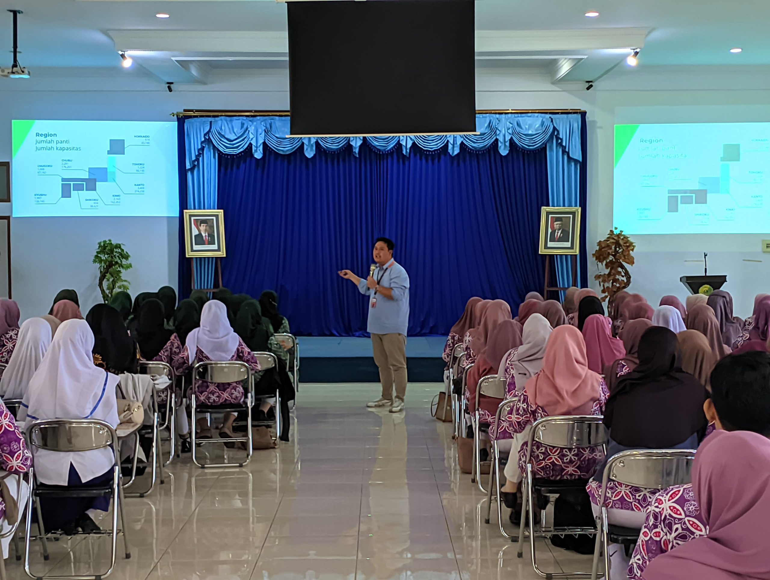 Pt. Joycare mengadakan sosialisasi program beasiswa untuk bekerja di Jepang